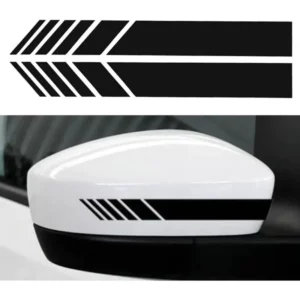 Adesivo Faixa Tuning Para Retrovisor De Carro Esportivo