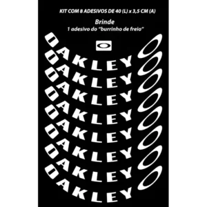 Adesivo Oakley Roda Titan