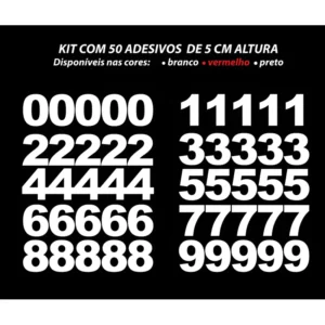 Adesivos De Números