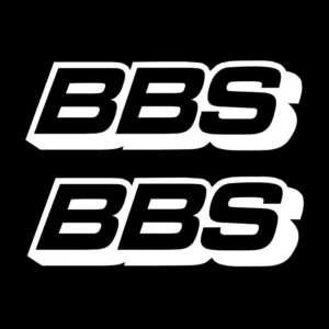 2 Adesivos Bbs Wheels Personalizados Tuning Drift
