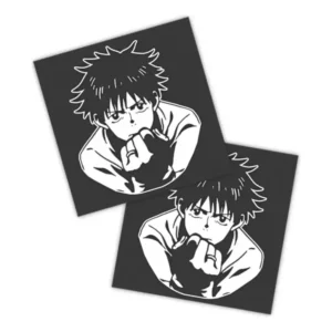 Adesivos P/ Carro 2 Unidaes Branco Megumi Jujutsu R$ 49, 90 10% OFF levando 3 Frete grátis Frete grátis