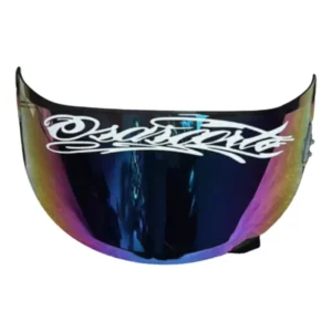 Adesivo Osascorte Para Viseira Moto Decorativo 18x3cm Branco