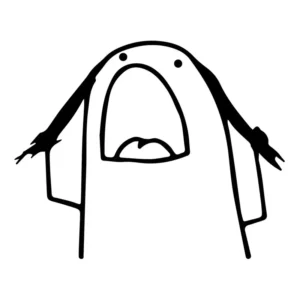 2 Adesivos Flork Stress Engraçado Carro Moto E Decoração