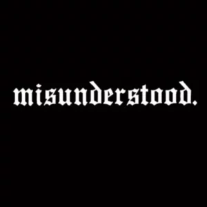 Adesivo Misunderstood Para Parabrisa De Carro 30cm