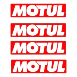 4 Adesivos Motul Decorativo Moto Carro 13x3cm