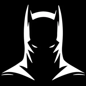 Adesivo Big Homem Morcego Heroi Vinil Premium 20,5 X 19