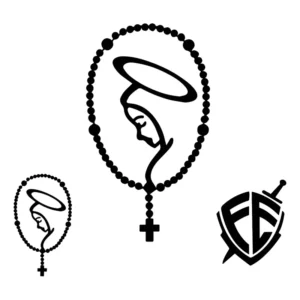 Kit 3 Adesivos Nossa Senhora Premium Para Carro Moto