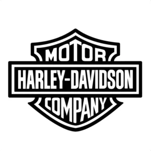 Adesivo Harley Davidson Vinil Para Carros Caminhão 27,5x21cm