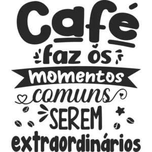 Adesivo Parede Cafeteria Preto Fosco Foscauto 55x47cm
