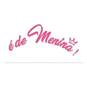 Adesivo Paralama Carro É De Menina Rebaixado