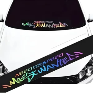 Adesivo Need For Speed Parabrisa De Carro Velocidade 60cm
