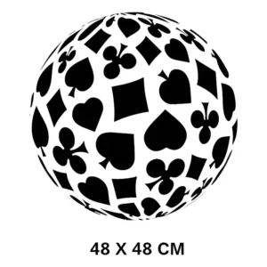 Adesivo Tuning Carro Estilo - Bola De Poker