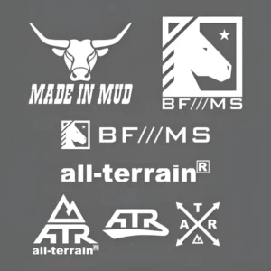 Kit De Adesivos All-terrain Bf///ms Atr Made In Mude 7un
