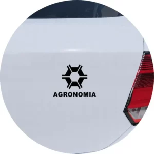 Adesivo Carro Moto Vidro Faculdade Agronomia Faeab