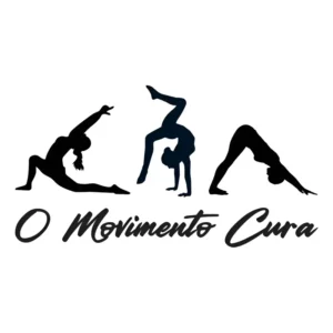 Adesivo Frase O Movimento Cura Pilates Yoga Mod Grande 1,40m