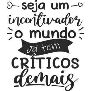 Adesivo Frase Decorativa Preto Fosco Parede Geladeira Foscauto 54x46cm
