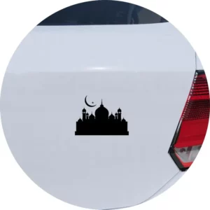Adesivo Carro Moto Vidro Mesquita Cultura Muçulmana