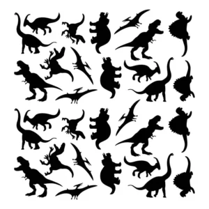Adesivo Dinossauro Parede Quarto 30 Unids