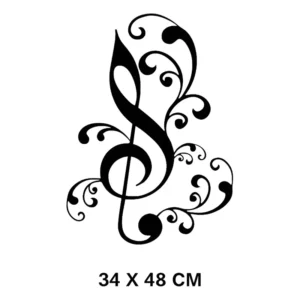 Adesivo Tuning Carro Estilo -música