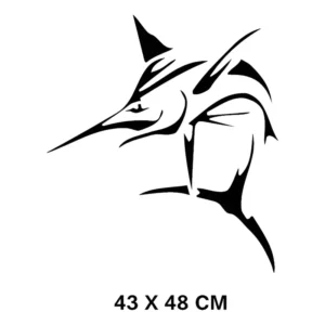 Adesivo Tuning Carro Estilo -peixe Espada