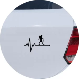 Adesivo Para Carro Viagem Mochileiros Na Veia