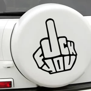 Adesivo De Carro - Fuck You