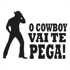 Adesivos Cowboy Country Para Carro Caminhão Notebook Casa