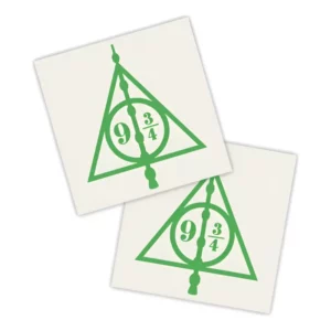 Adesivos P/ Carro 2 Unidaes Verde Hp Relíquias Arte