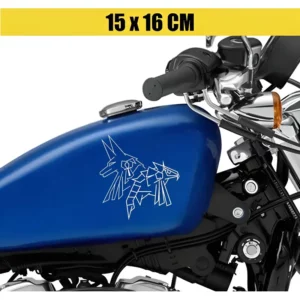 Adesivo Para Moto Capacete - Deuses Egípcios