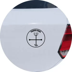 Adesivo De Carro Tranca Ruas Exu Umbanda