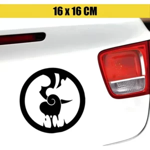 Adesivo Para Carro Tunning - Coração Corrompido