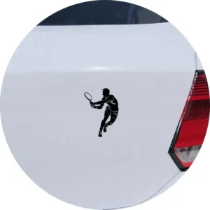 Adesivo Carro Moto Vidro Atleta Jogador De Tênis Esporte
