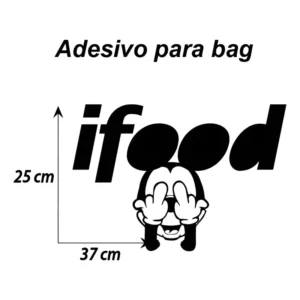 Adesivo Ifood Bag