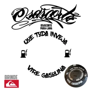 Adesivo Tanque + Osascorte Grande Para-lama Premium