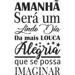 Adesivo Frase Parede Foscauto 75x46cm Preto Fosco Textos Motivacionais