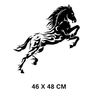 Adesivo Tuning Carro Estilo -silhueta De Lobo