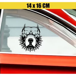Adesivo Para Carro Tunning - Pitbull Nervoso