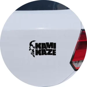 Adesivo De Carro Kamikaze Caveira