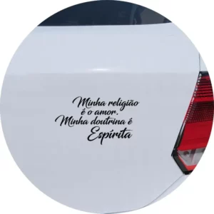 Adesivo De Carro Doutrina Espírita