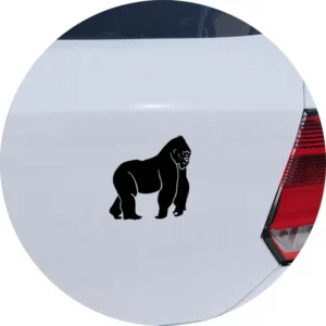 Adesivo Carro Moto Vidro Gorila Animal Decal