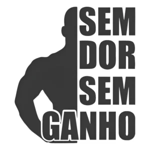 Adesivo Academia Musculação Fitness 75x85 Sem Dor Sem Ganho