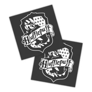 Adesivos P/ Carro 2 Unidaes Branco Lufa Lufa Hp