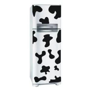 Adesivo Decorativo De Geladeira - Pele De Vaca Auto Colante