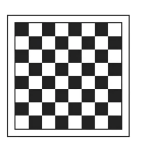 Adesivo Decorativo Tabuleiro Jogo De Xadrez 50x50cm Cor Preto