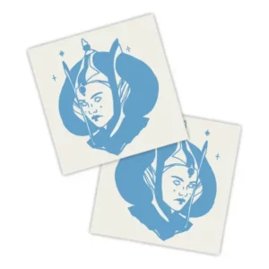 Adesivos P/ Carro 2 Unidaes Azul Rainha Copas