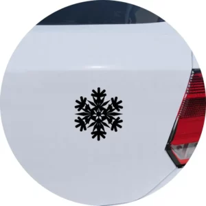 Adesivo Carro Moto Vidro Floco De Neve Gelo