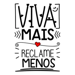 Adesivo Decorativo Frase Motivacional Preto Fosco Parede Ou Geladeira 70x47cm