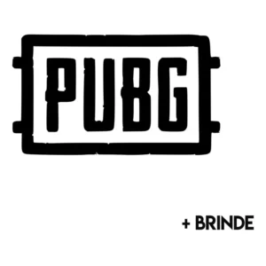 2 Adesivo Pubg Premium Geek Gamer 15x 8,5 Cm