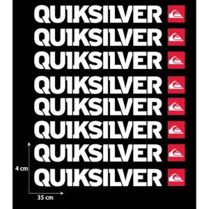 Adesivo Quiksilver Roda Titan 160 Pé De Galinha