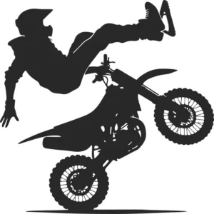 Adesivo Parede Moto Cross Sport Grande